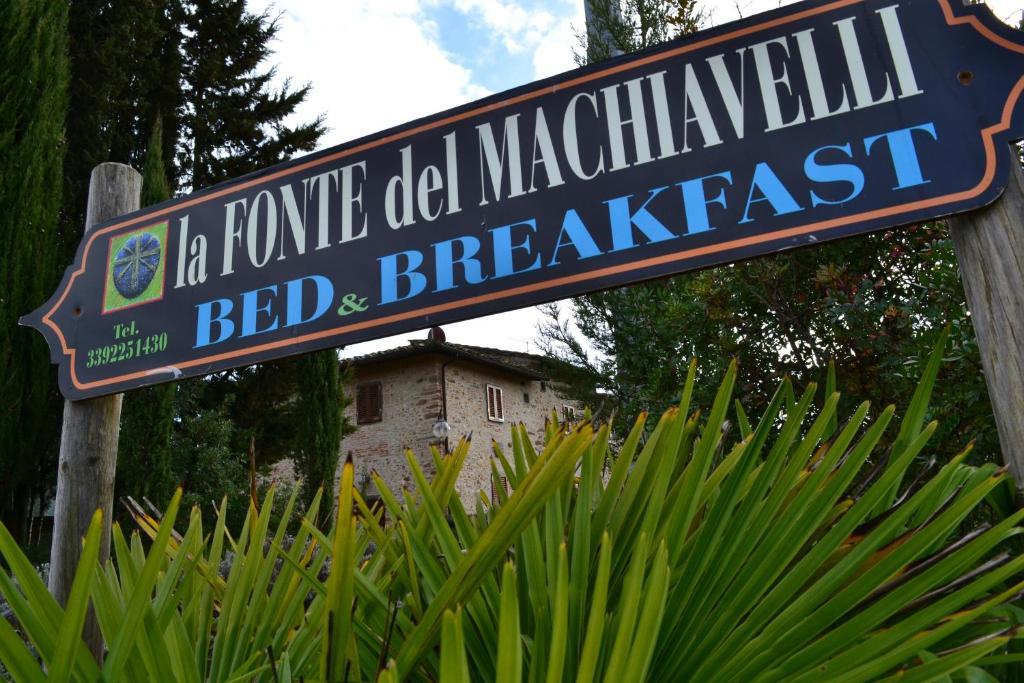 B&B La Fonte Del Machiavelli San Casciano in Val di Pesa Exterior photo